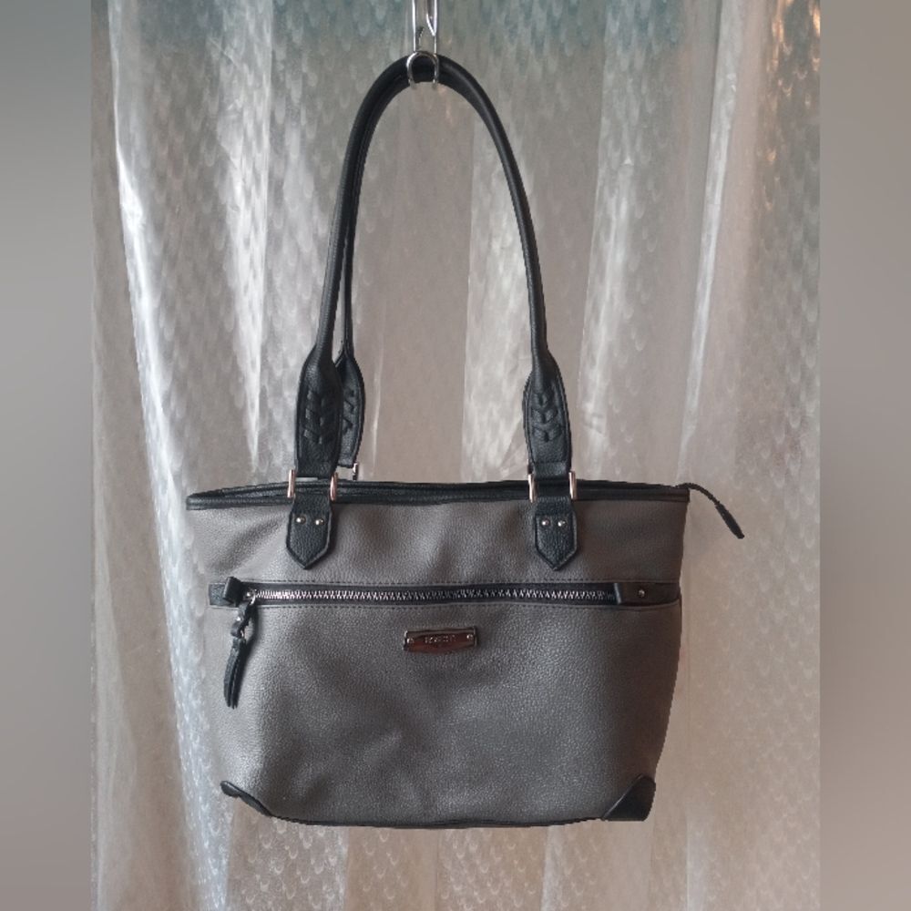 Rosetti Gray Shoulder Purse